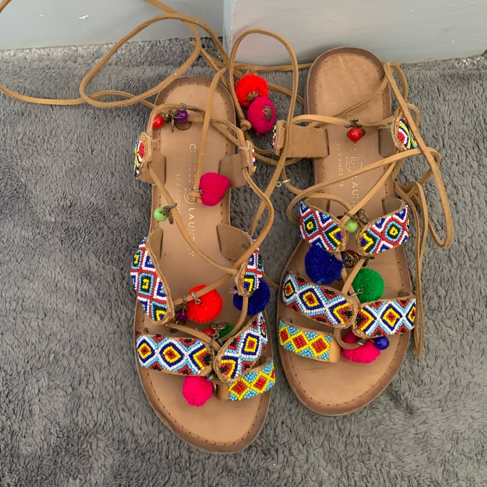 Trendy funky sandals!!